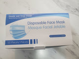 Disposable Face Masks (box of 50 masks)