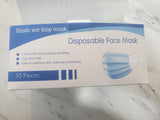 Disposable Face Masks (box of 50 masks)