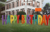 Large Happy Birthday Yard Signs