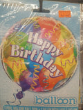 Single Happy Birthday Foil Balloon