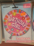 Single Happy Birthday Foil Balloon